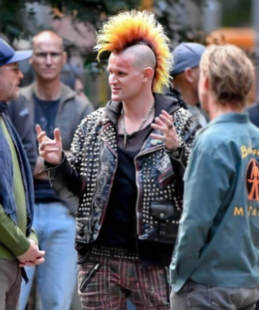 Matt Smith Studded Jacket