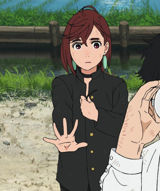 Momo Ayase Black Coat