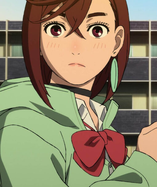 Momo Ayase Green Jacket
