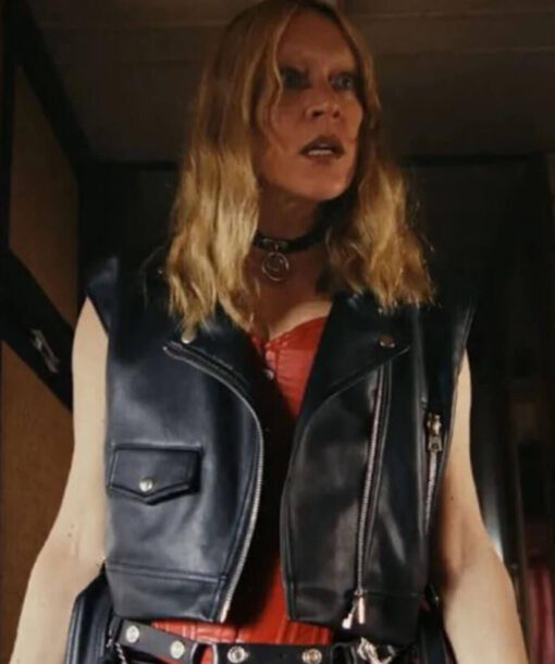 Ruby Ruin Leather Vest