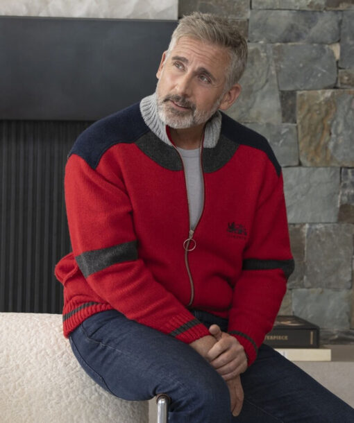 Steve Carrell Red Jacket