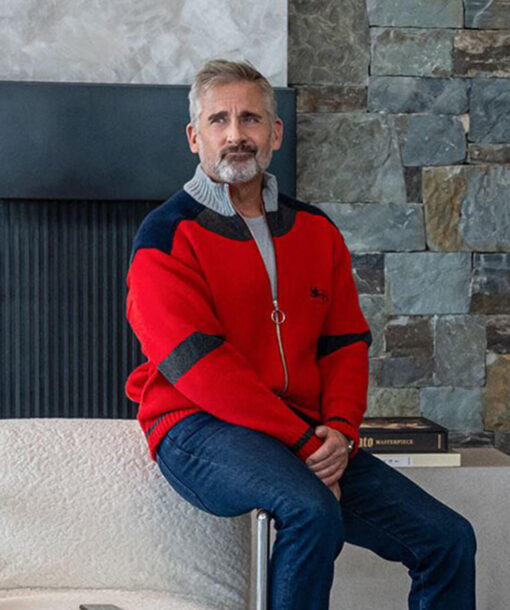 Steve Carrell Red Jacket