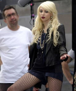 Taylor Momsen Biker Jacket