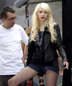 Taylor Momsen Biker Jacket