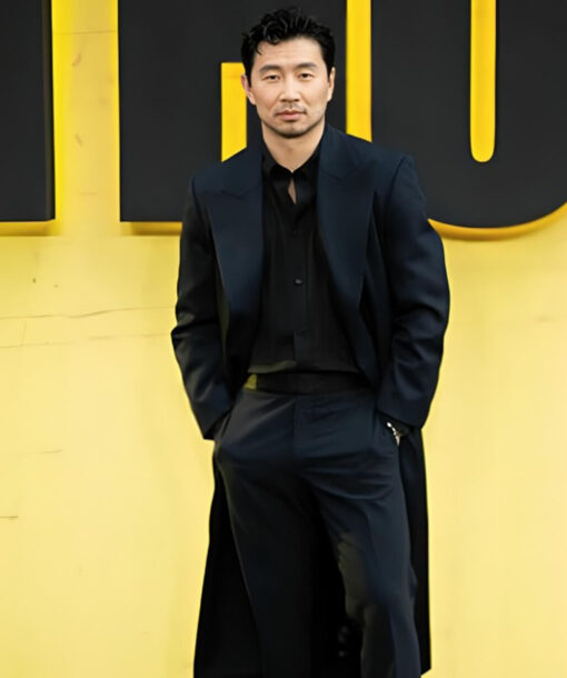 Simu Liu Black Coat