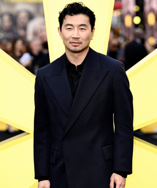 Simu Liu Black Coat