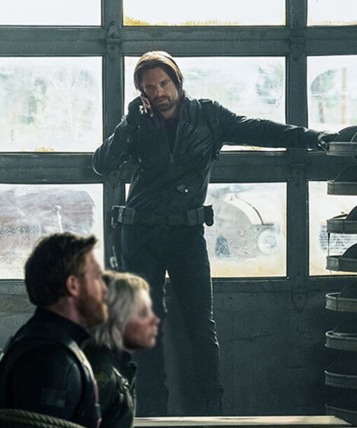 Bucky Barnes Biker Jacket