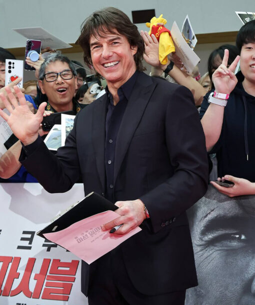 Tom Cruise Black Blazer