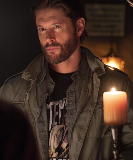 Jensen Ackles Green Jacket