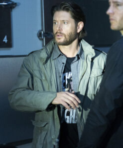 Jensen Ackles Green Jacket