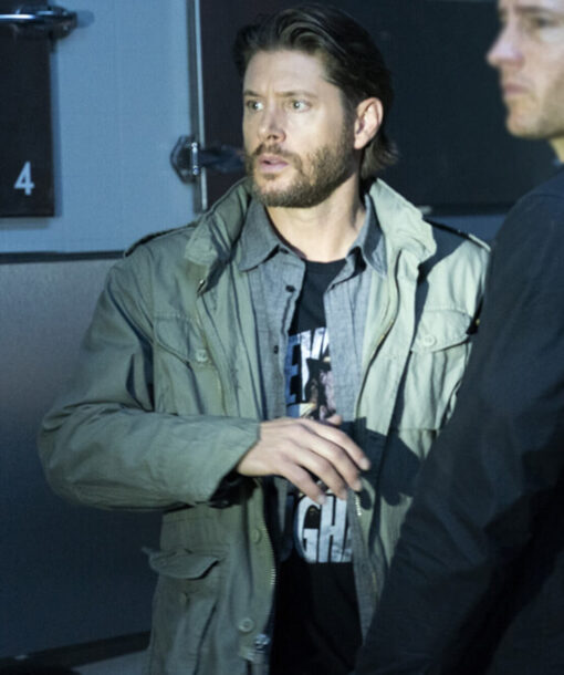 Jensen Ackles Green Jacket