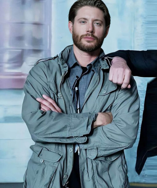 Jensen Ackles Green Jacket