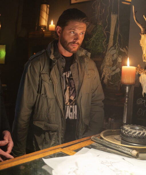 Jensen Ackles Green Jacket