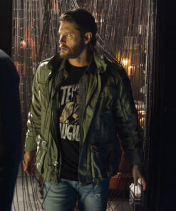 Jensen Ackles Green Jacket