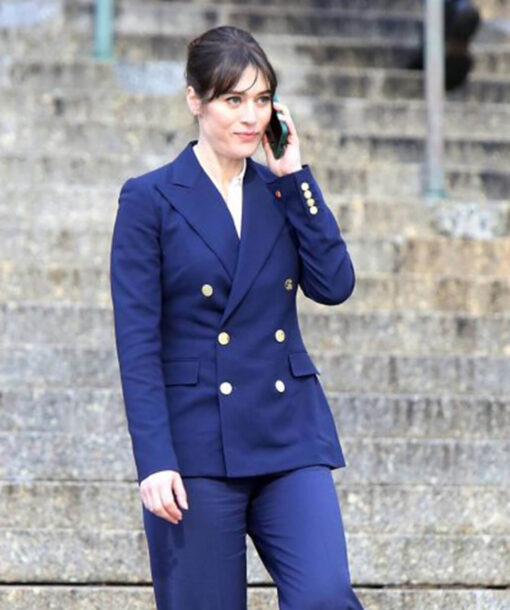 Lizzy Caplan Blazer