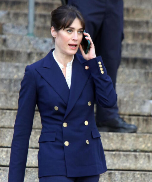 Lizzy Caplan Blazer
