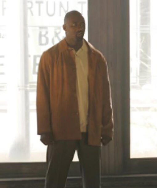 Edris Elba Suede Jacket