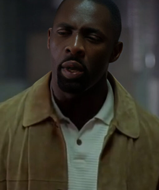 Edris Elba Suede Jacket