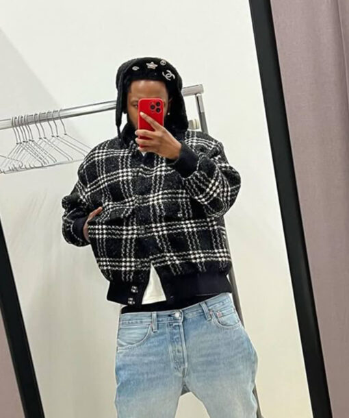 Kendrick Lamar Checkered Jacket