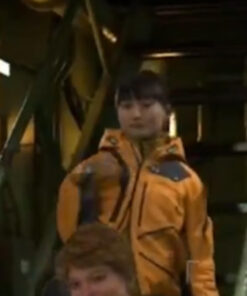 Rainy Orange Jacket