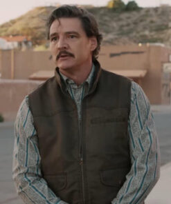 Pedro Pascal Brown Vest
