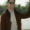 Topher Grace Shearling Jacket