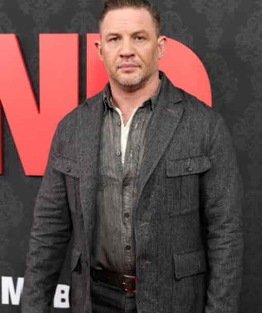Tom Hardy Grey Coat