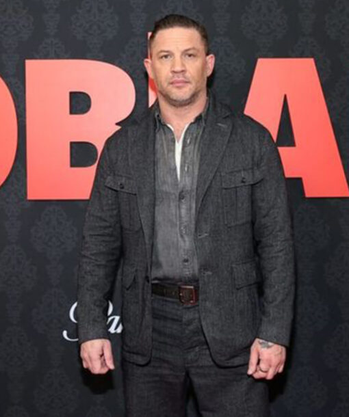 Tom Hardy Grey Coat