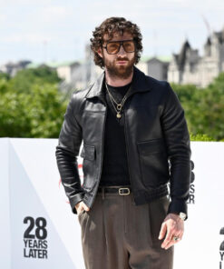 Aaron Taylor Johnson Leather Jacket