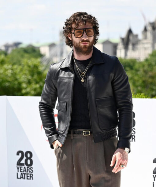 Aaron Taylor Johnson Leather Jacket