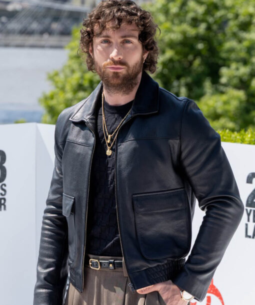 Aaron Taylor Johnson Leather Jacket