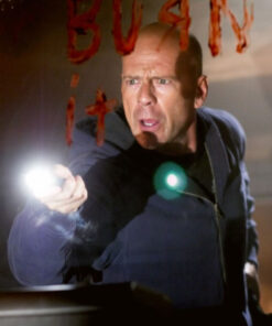 Bruce Willis Zipper Hoodie