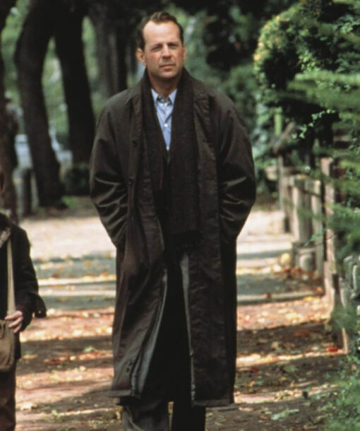 Bruce Willis Brown Coat