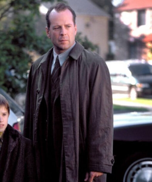 Bruce Willis Brown Coat