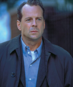 Bruce Willis Brown Coat