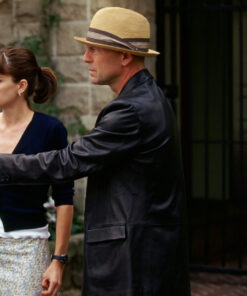 Bruce Willis Leather Blazer