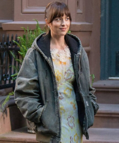 Dakota Johnson Grey Jacket