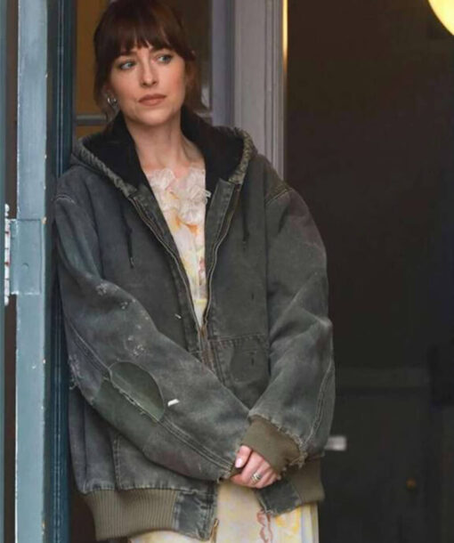 Dakota Johnson Grey Jacket