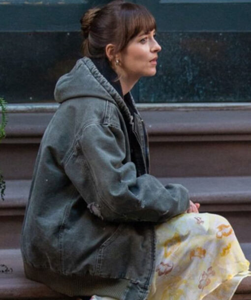 Dakota Johnson Grey Jacket