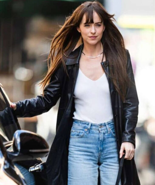 Dakota Johnson Leather Jacket