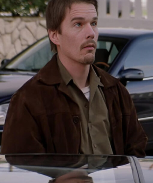 Ethan Hawke Suede Jacket