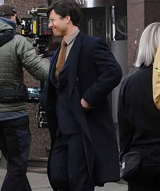 Glen Powell Trench Coat