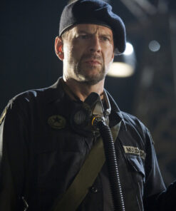 Bruce Willis Black Jacket