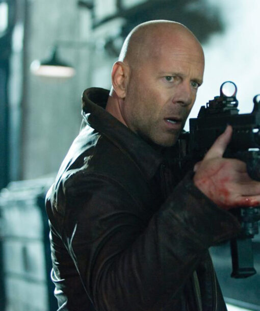 Bruce Willis Leather Jacket