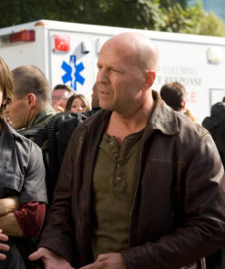 Bruce Willis Leather Jacket
