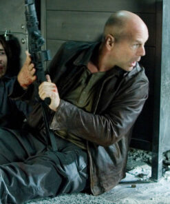 Bruce Willis Leather Jacket
