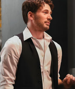 Chris Evans Black Vest