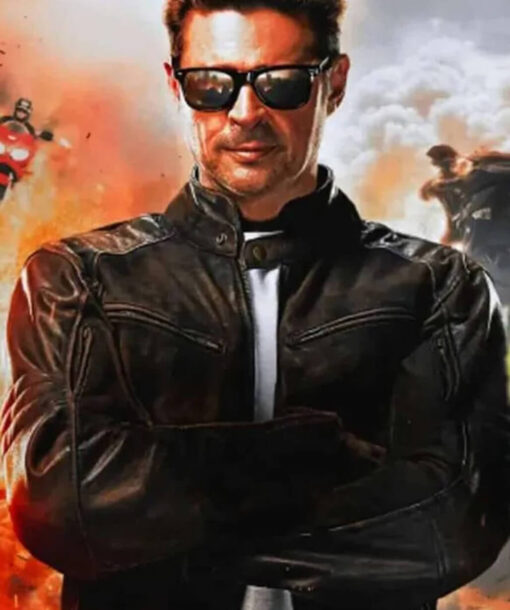 Karl Urban Leather Jacket