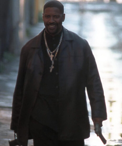 Denzel Washington Leather Jacket