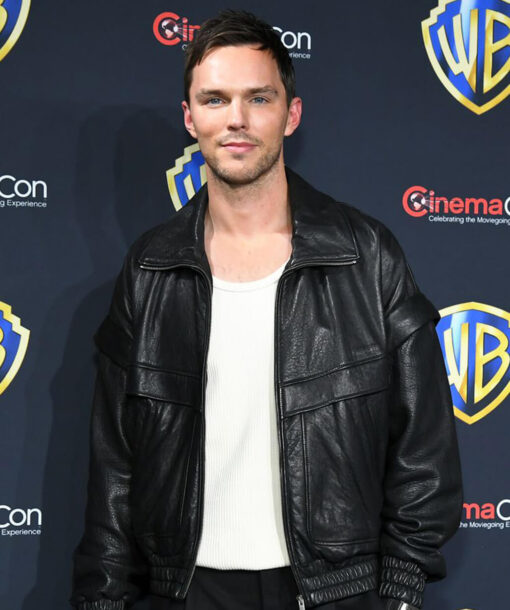 Nicholas Hoult Leather Jacket